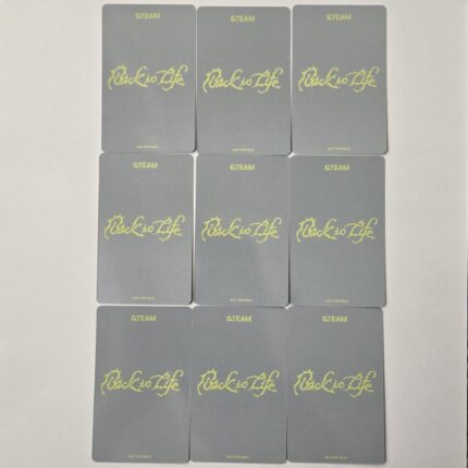 &TEAM KR mini album Back To Life Weverse Lucky Draw Photocard