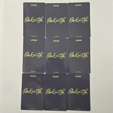 &TEAM KR mini album Back To Life UMS Lucky Draw Photocard