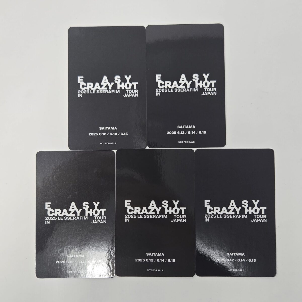 20251224_180026 LE SSERAFIM EASY CRAZY HOT Saitama venue limited photocard