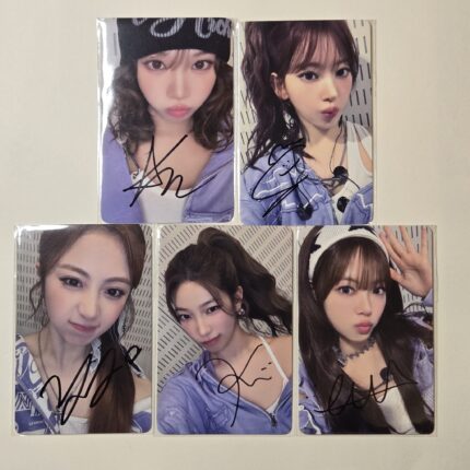 LE SSERAFIM Spaghetti Weverse Lucky Draw Signed photocard
