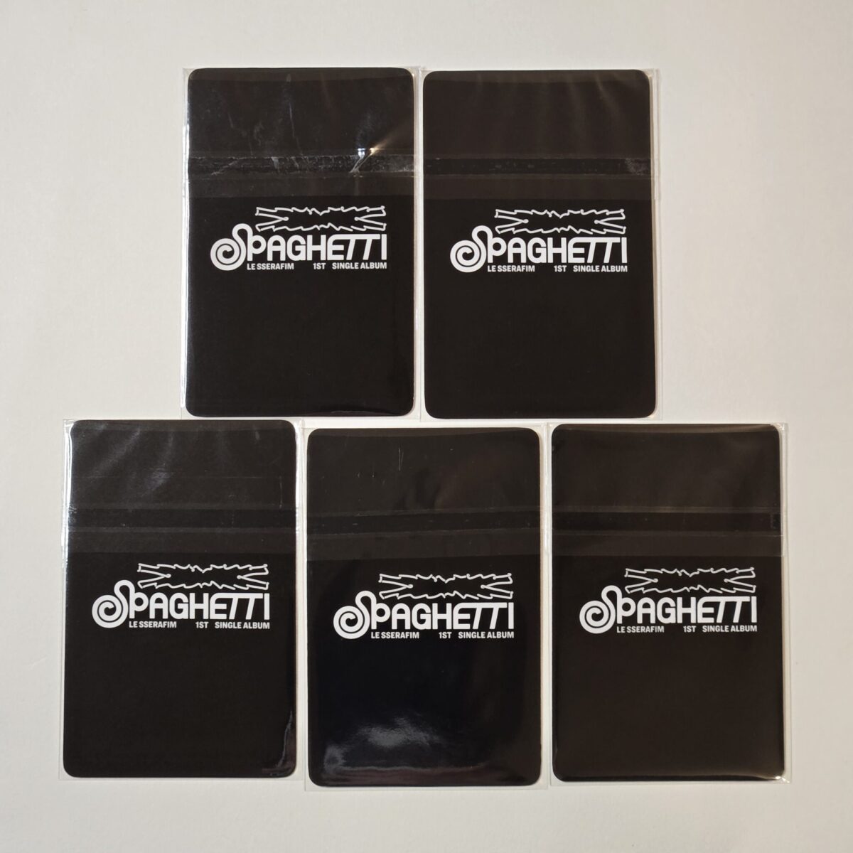 20251225_164917 LE SSERAFIM Spaghetti Weverse Lucky Draw Signed photocard