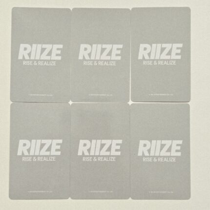 RIIZE RIIZING Weverse Lucky Draw 2R Photocard