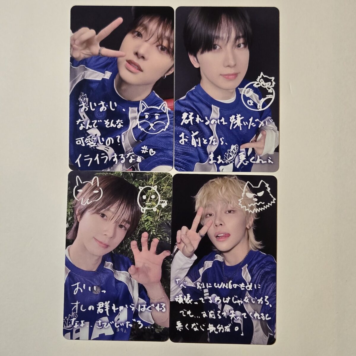 &TEAM KR mini album Back To Life UMS Lucky Draw Deco Photocard