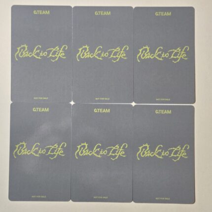 &TEAM KR Back To Life Weverse Lucky Draw Deco Photocard