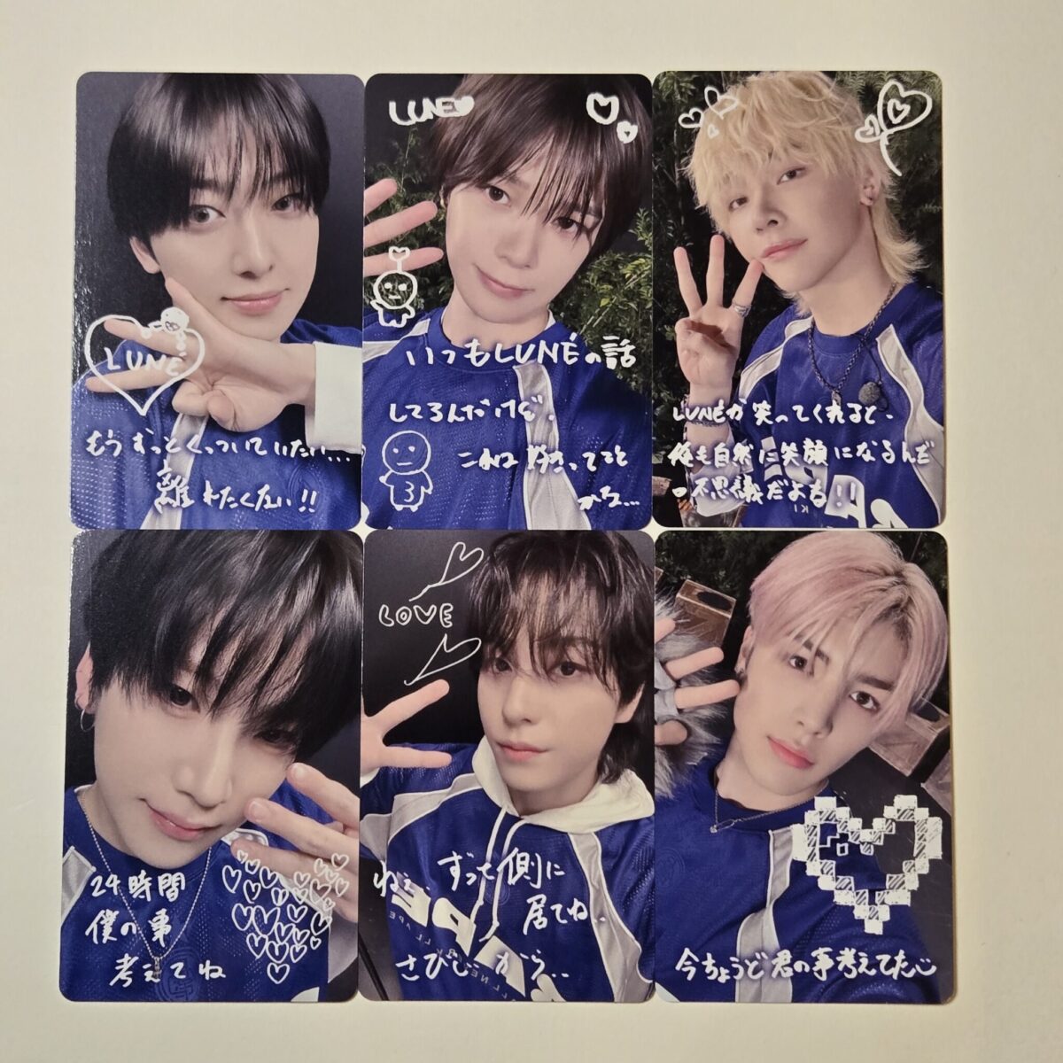&TEAM KR Back To Life Weverse Lucky Draw Deco Photocard