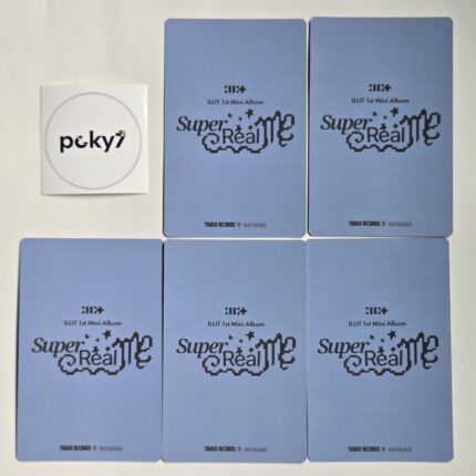 ILLIT Super Real Me Tower Records Lucky Draw Photocard