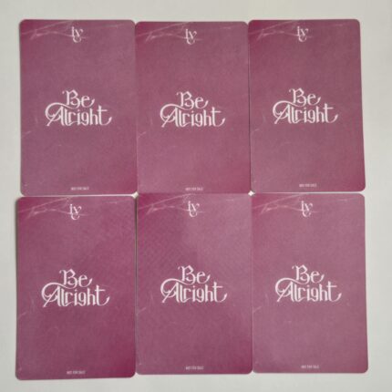 IVE Be Alright I ver Photocard