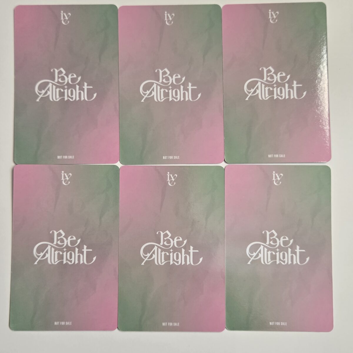 ive-be-alright-lucky-draw-2 IVE Be Alright Tower Records POB Photocard