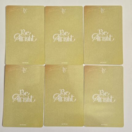 IVE Be Alright Tower Records POB Photocard