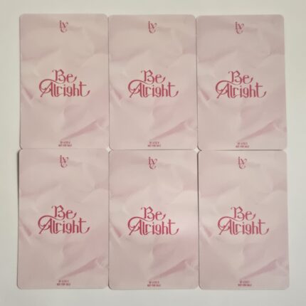 IVE Be Alright V ver Photocard