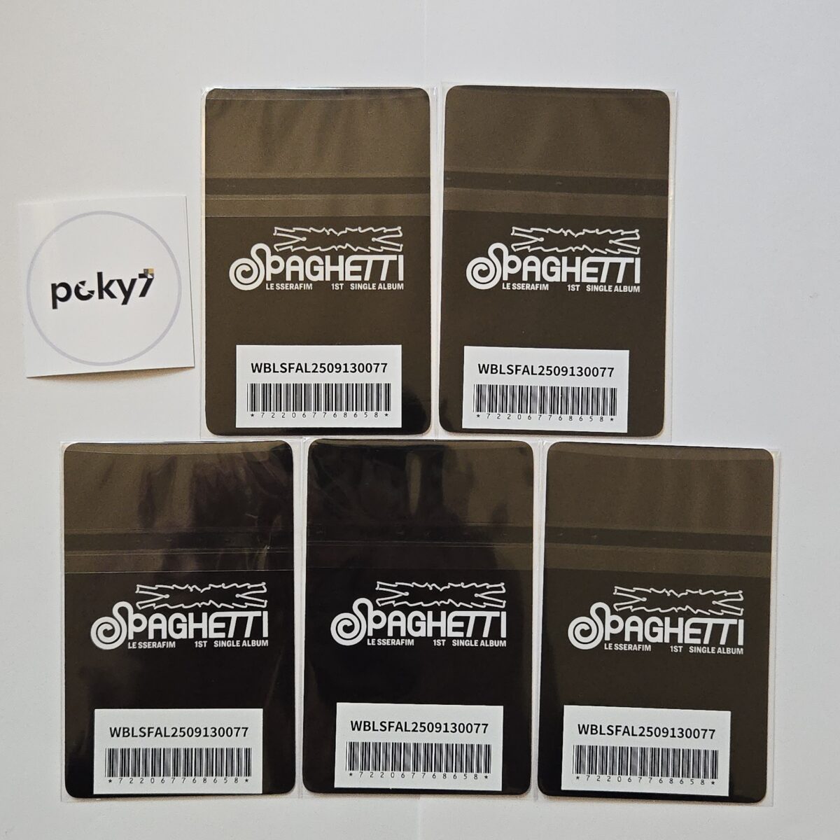 lesserafim-spaghetti-lucky-draw-weverse-2 LE SSERAFIM Spaghetti Weverse Lucky Draw 2R Photocard