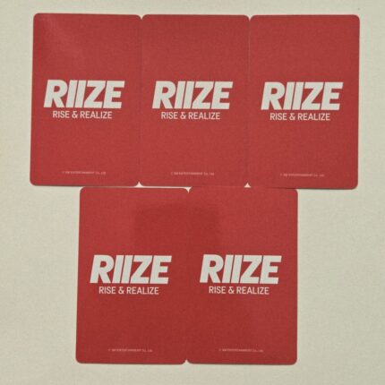RIIZE RIIZING HMV Lucky Draw 2R Photocard