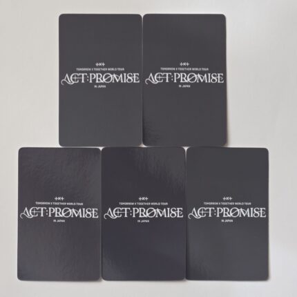 TXT Act Promise Dome Tour limited Lucky Draw photocard