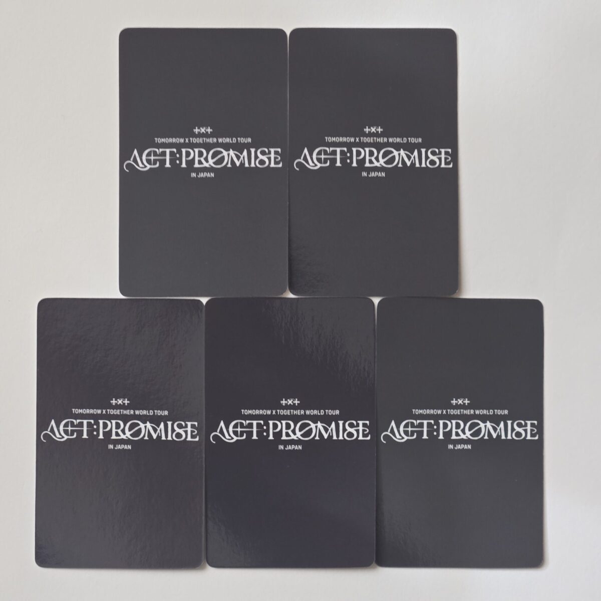 TXT Act Promise Dome Tour limited Lucky Draw photocard