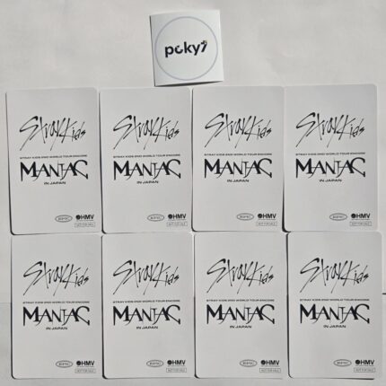 Stray Kids Maniac Blu-ray HMV POB Photocard