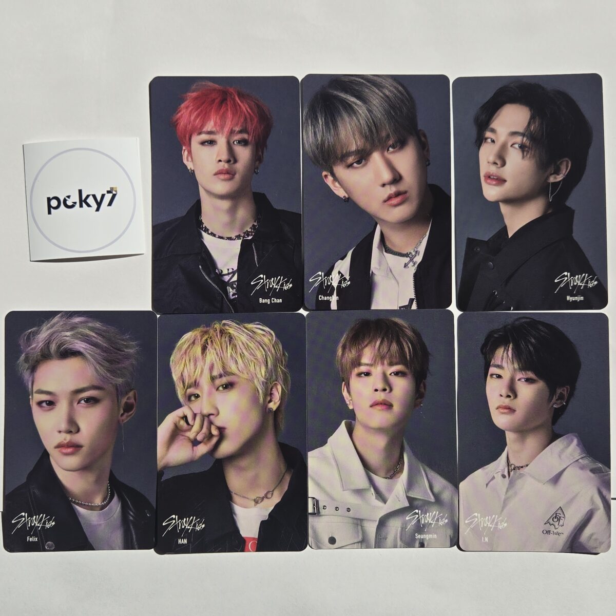 stray-kids-top-japanese-ver-album-photocard Stray Kids TOP Sony Music POB Photocard