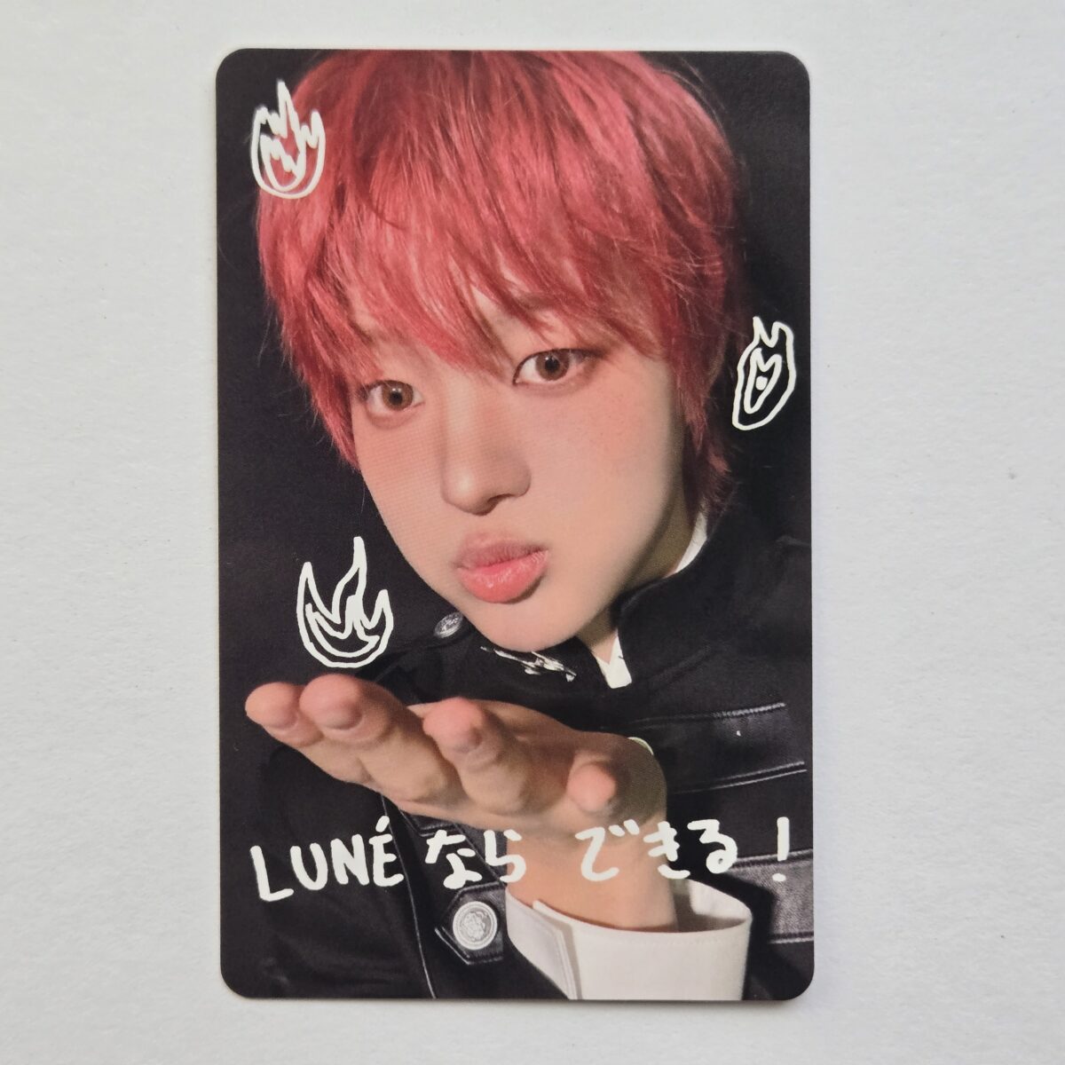 &TEAM We on Fire UMS Lucky Draw Deco Photocard