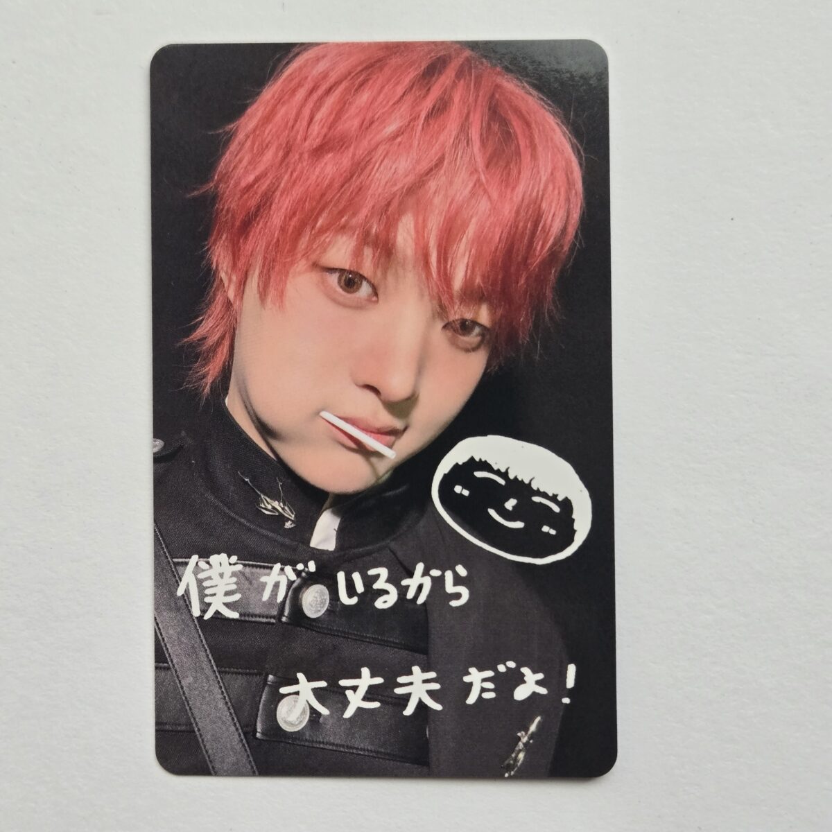 &TEAM We on Fire Weverse Lucky Draw Deco Photocard