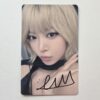 Le Sserafim Hot Weverse Lucky Draw Signed Photocard