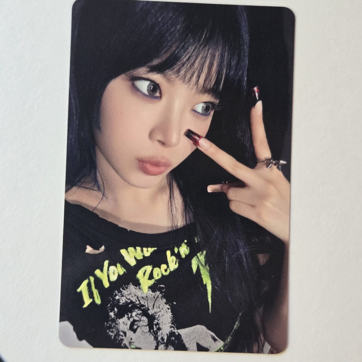 LE SSERAFIM Spaghetti HMV Lucky Draw Photocard