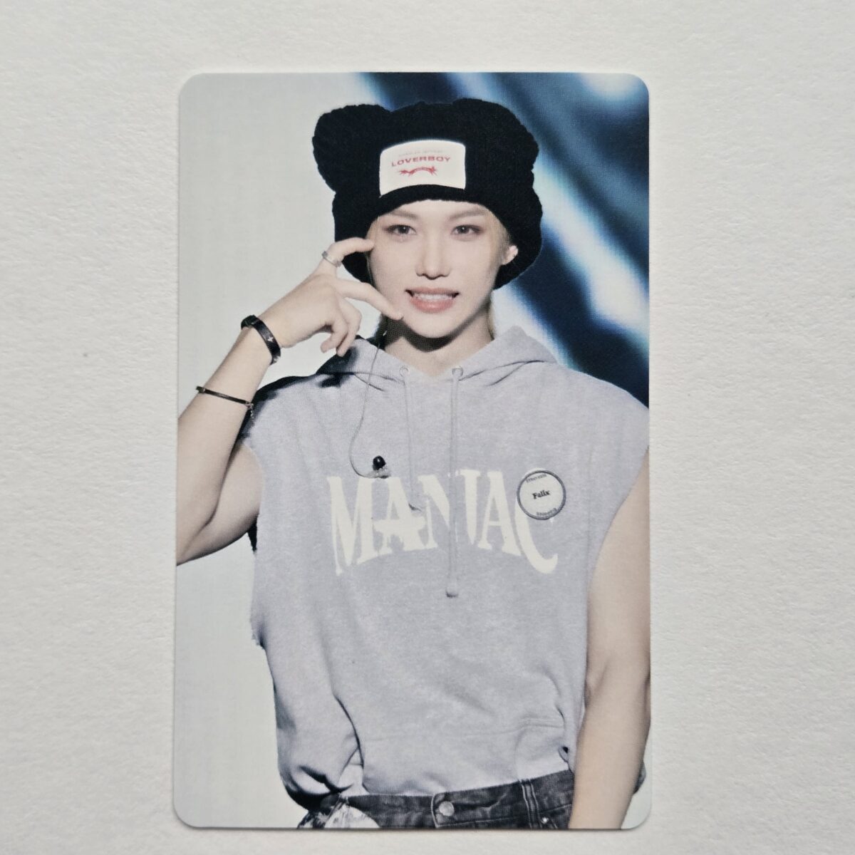 Stray Kids Maniac Blu-ray HMV POB Photocard