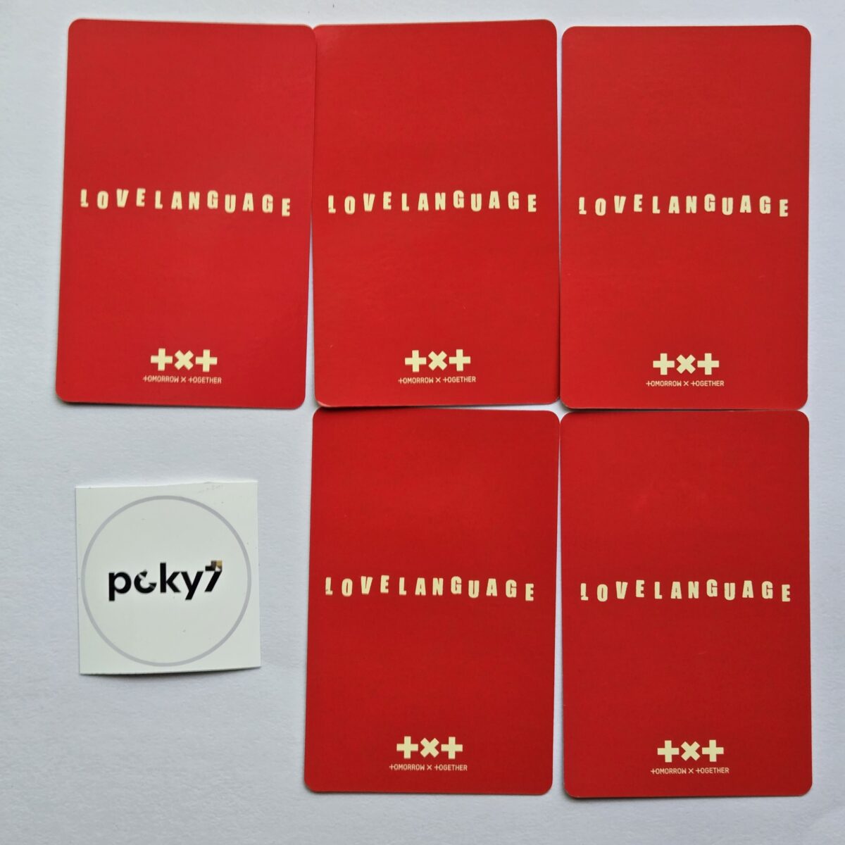 TXT Love Language UMS Photocard