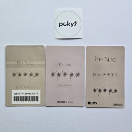 TXT Beomgyu Panic Photocard