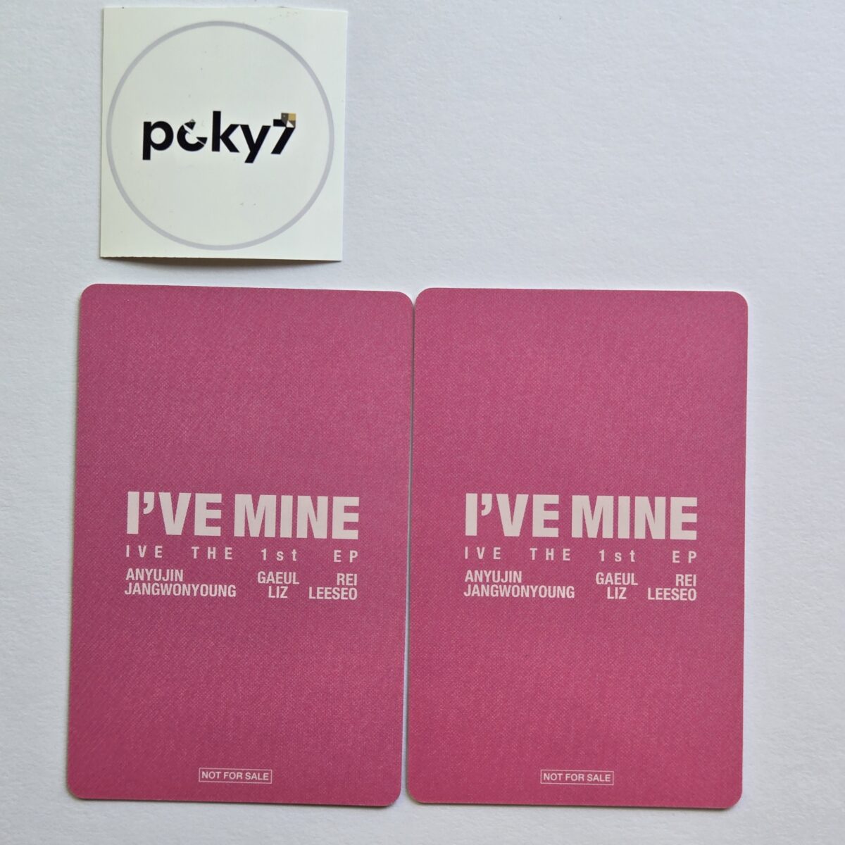 IVE Mine Fukuoka Venue Limited Photocard