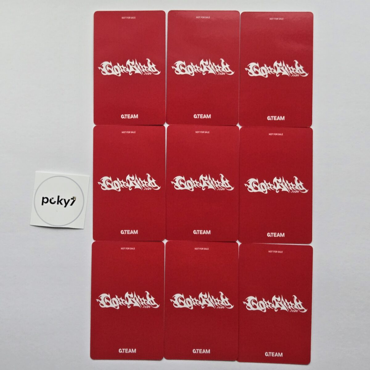 &TEAM 月狼 Go in Blind UMS Lucky Draw Photocard