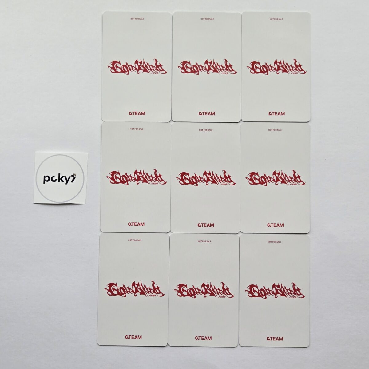 &TEAM 月狼 Go in Blind Weverse Lucky Draw Photocard