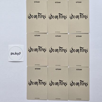 &TEAM We on Fire UMS Lucky Draw Vol.1 Photocard
