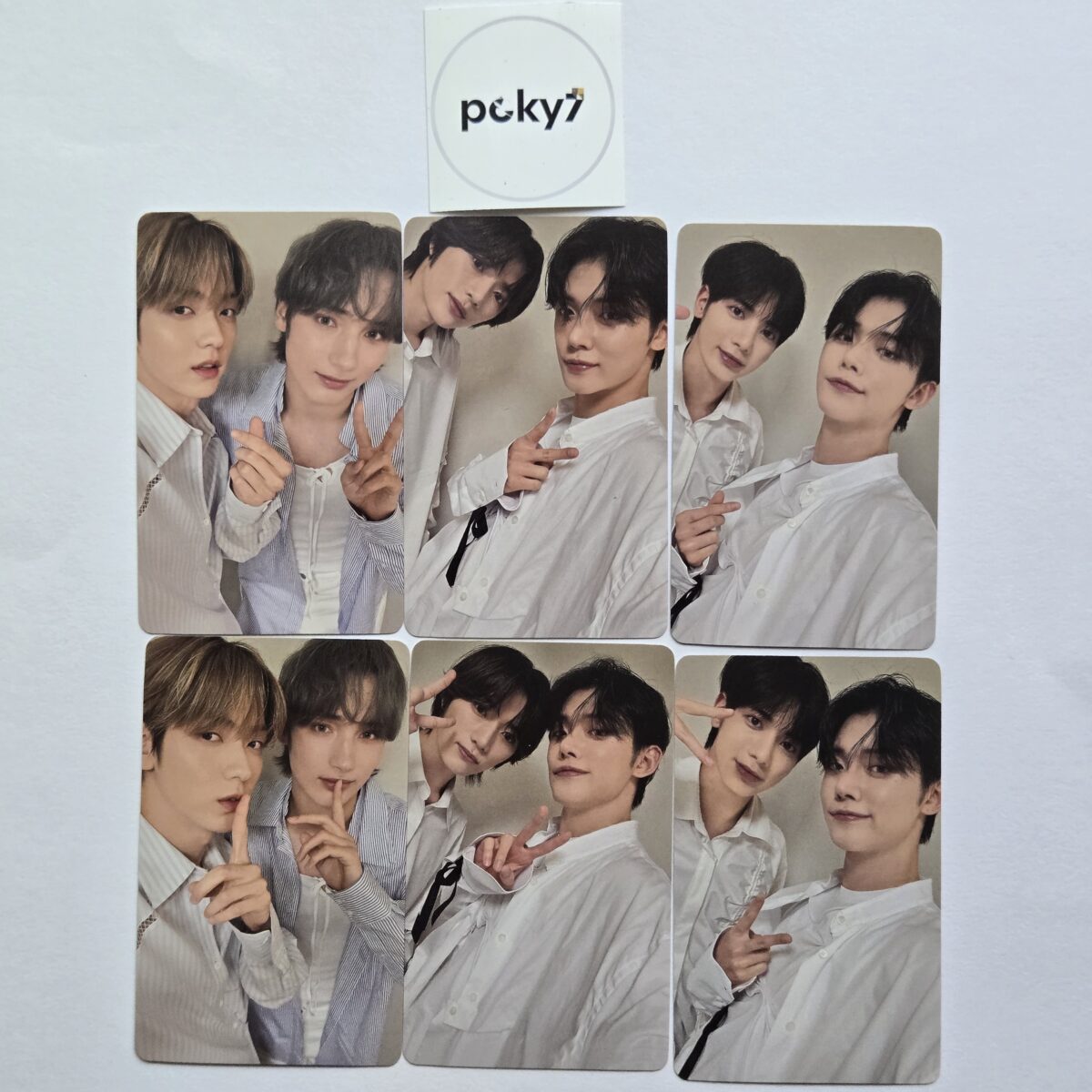 TXT 誓い Chikai Osaka Venue Lucky Draw unit Photocard