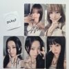 Le Sserafim Hot UMS Lucky Draw Signed Photocard