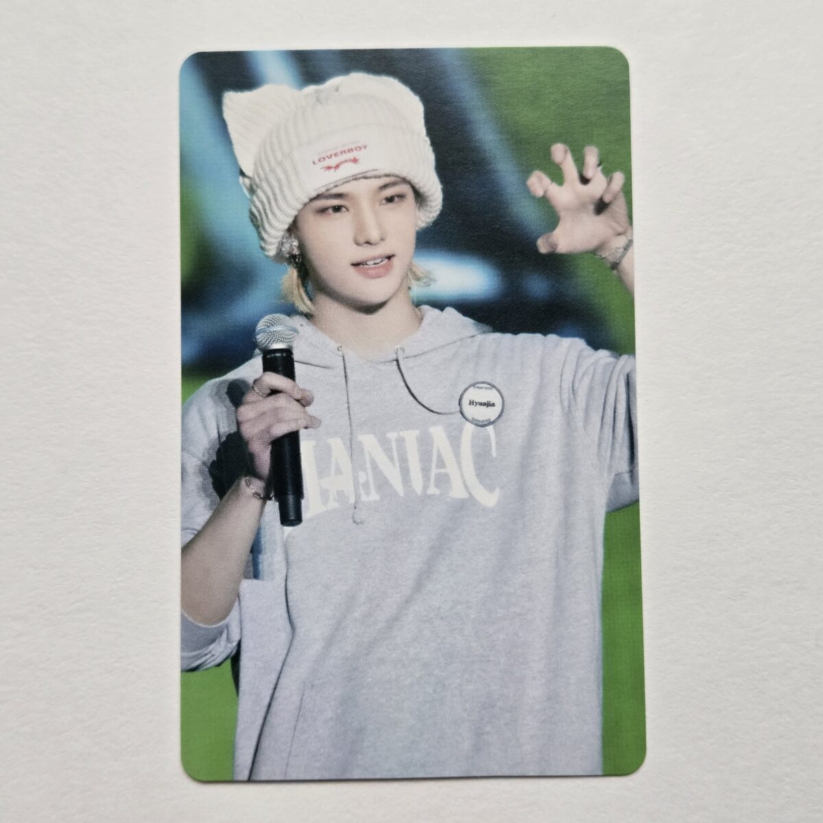 Stray Kids Maniac Blu-ray HMV POB Photocard