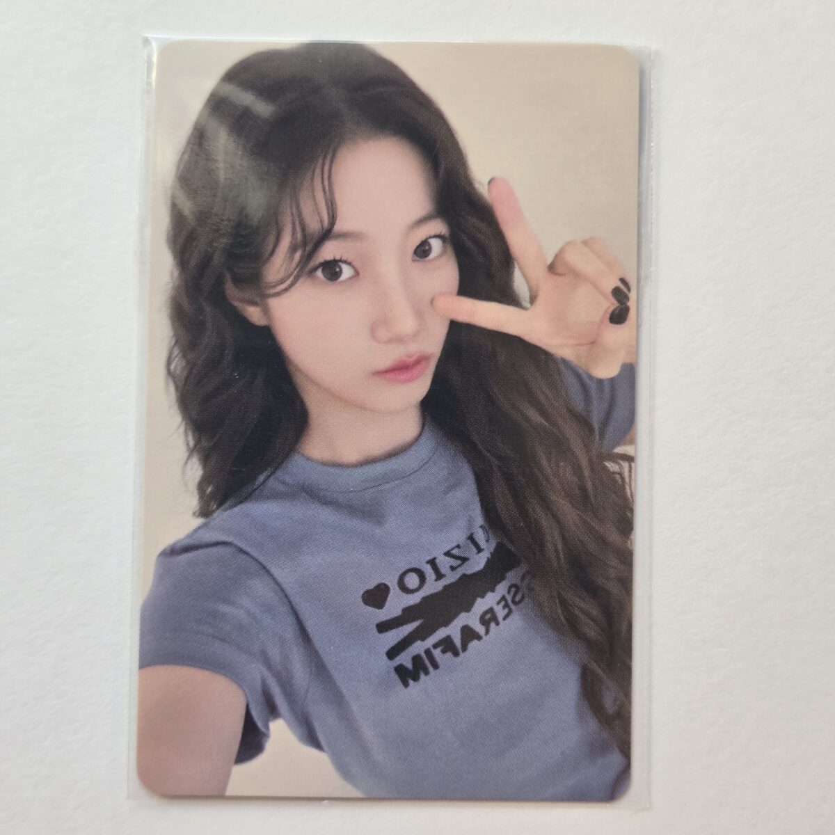 LE SSERAFIM Spaghetti Weverse Lucky Draw 2R Photocard