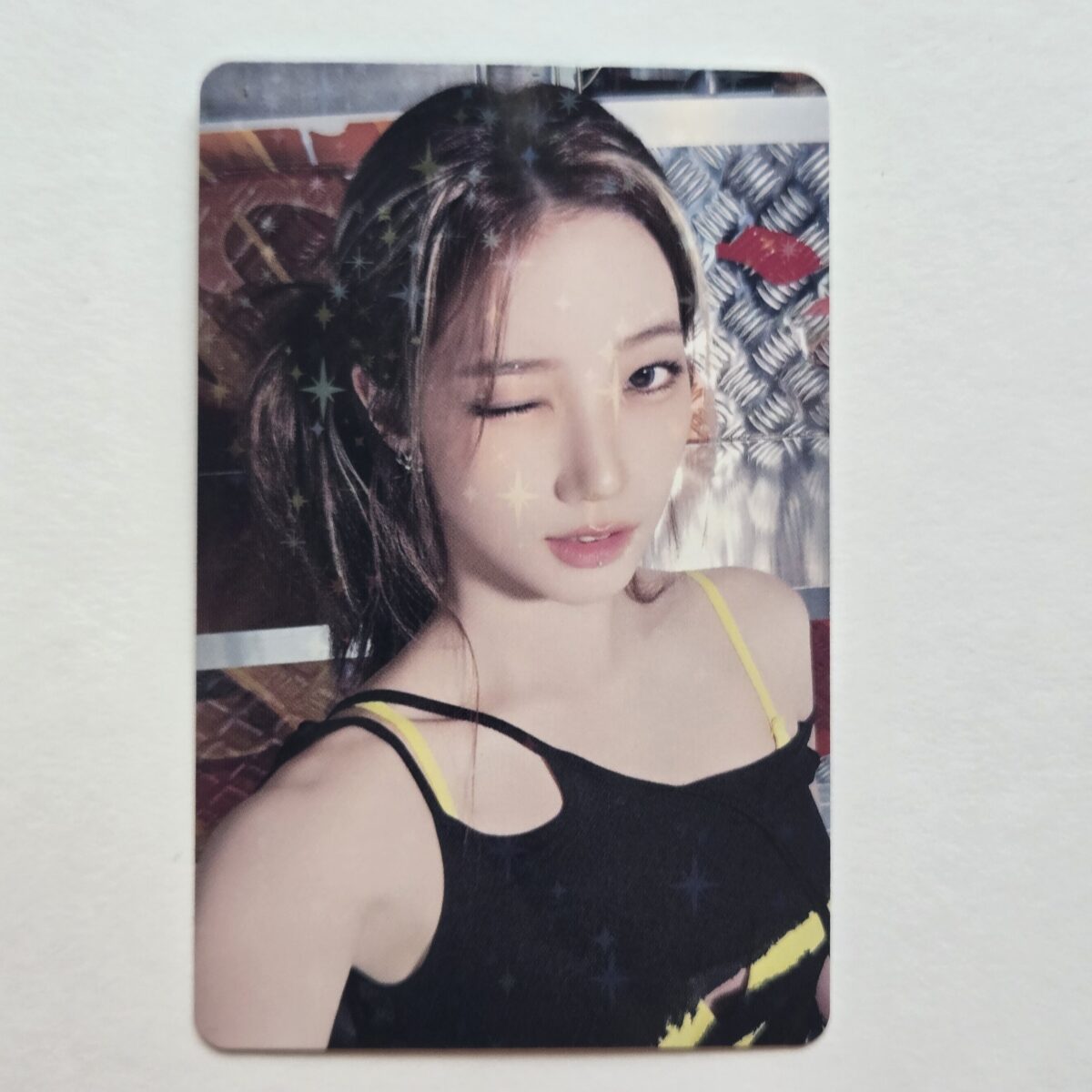 LE SSERAFIM Spaghetti Weverse POB Photocard