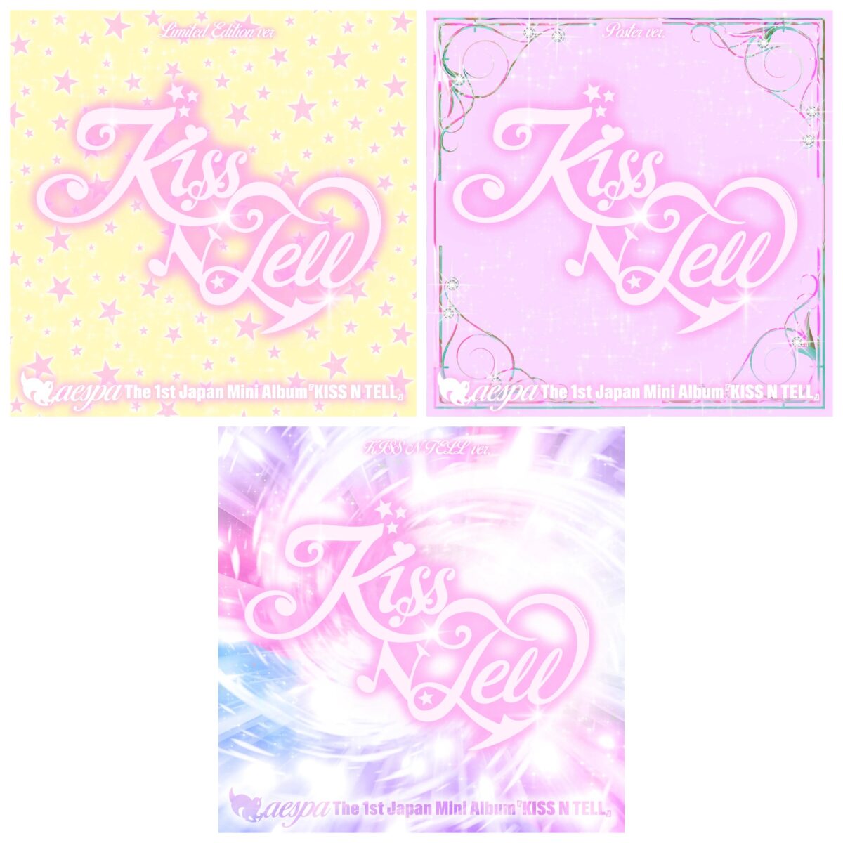 [PRE-ORDER] aespa Japan 1st Mini Album ‘KISS N TELL’ – Single CD + Store Bonus