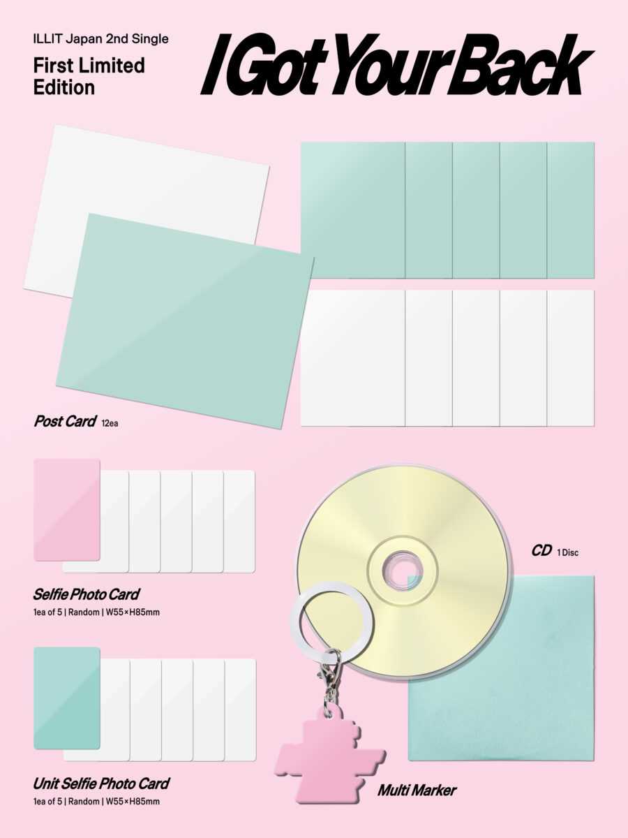 ILLIT Japan 2nd Single ‘I Got Your Back’ – Single CD + Store Bonus (Pre-order)