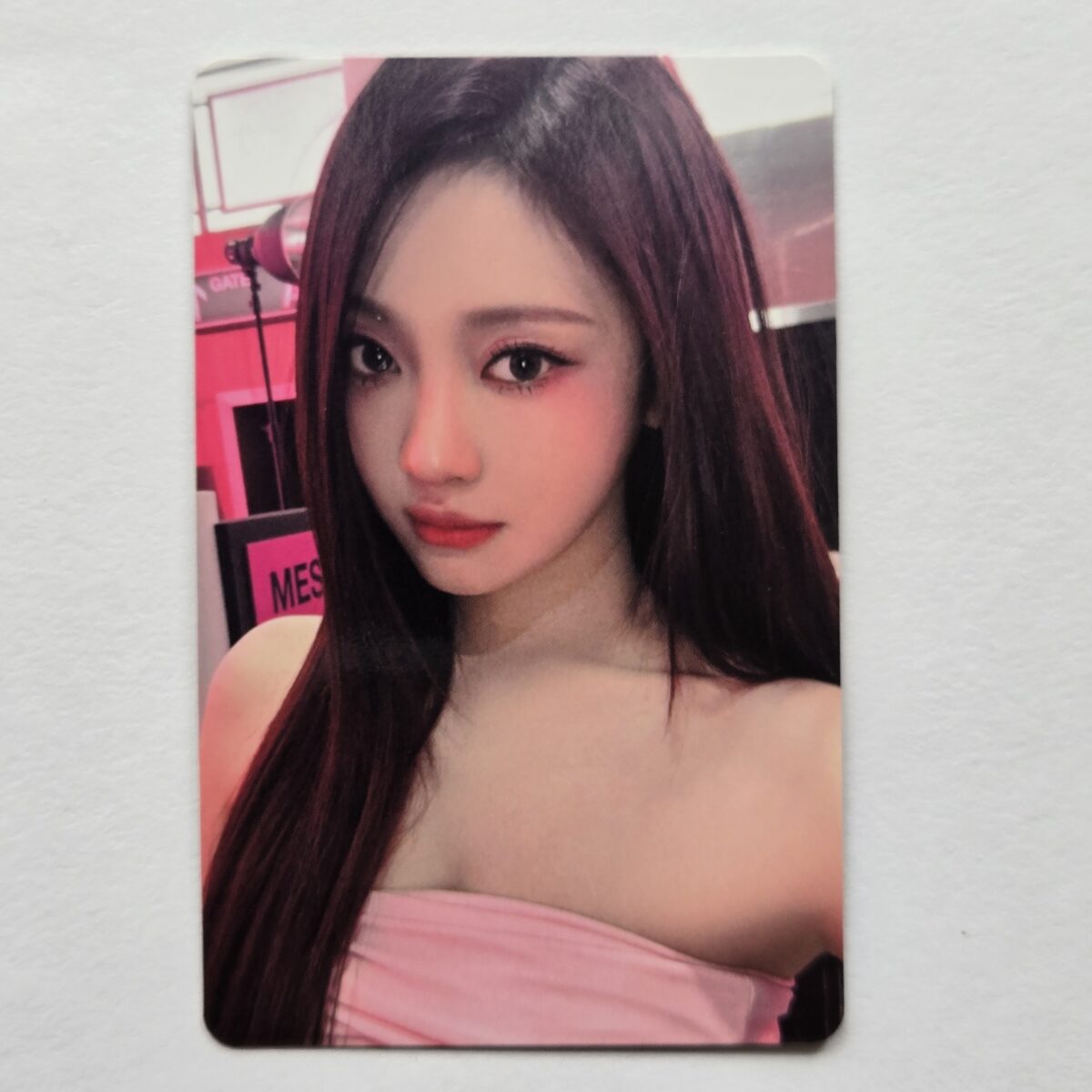 aespa Hot Mess 7net pob photocard