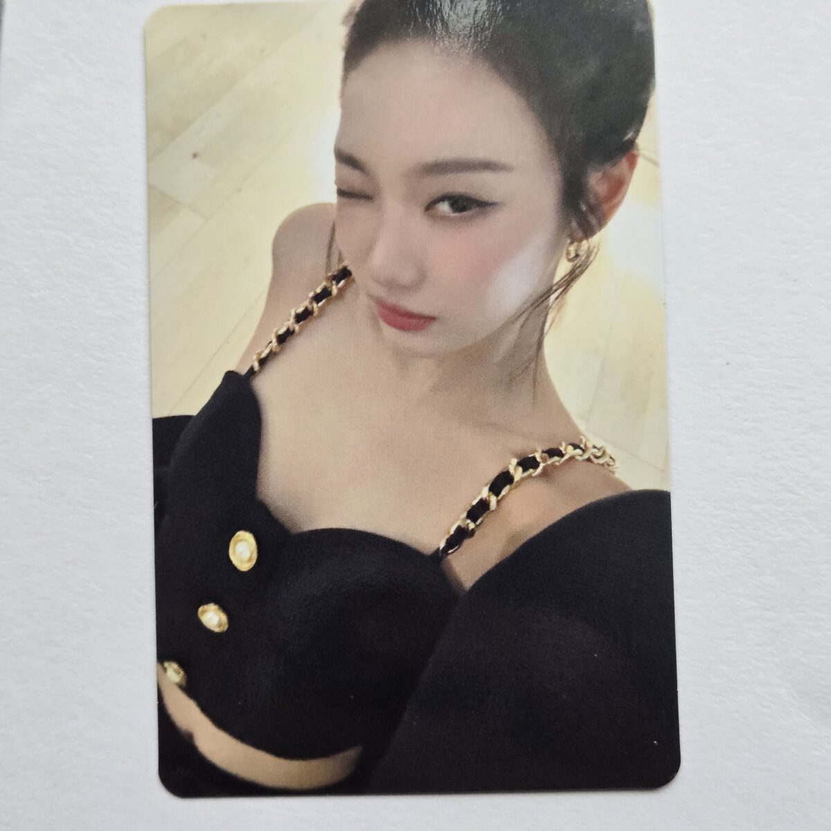 aespa Rich Man Tower Records Lucky Draw Photocard — NingNing