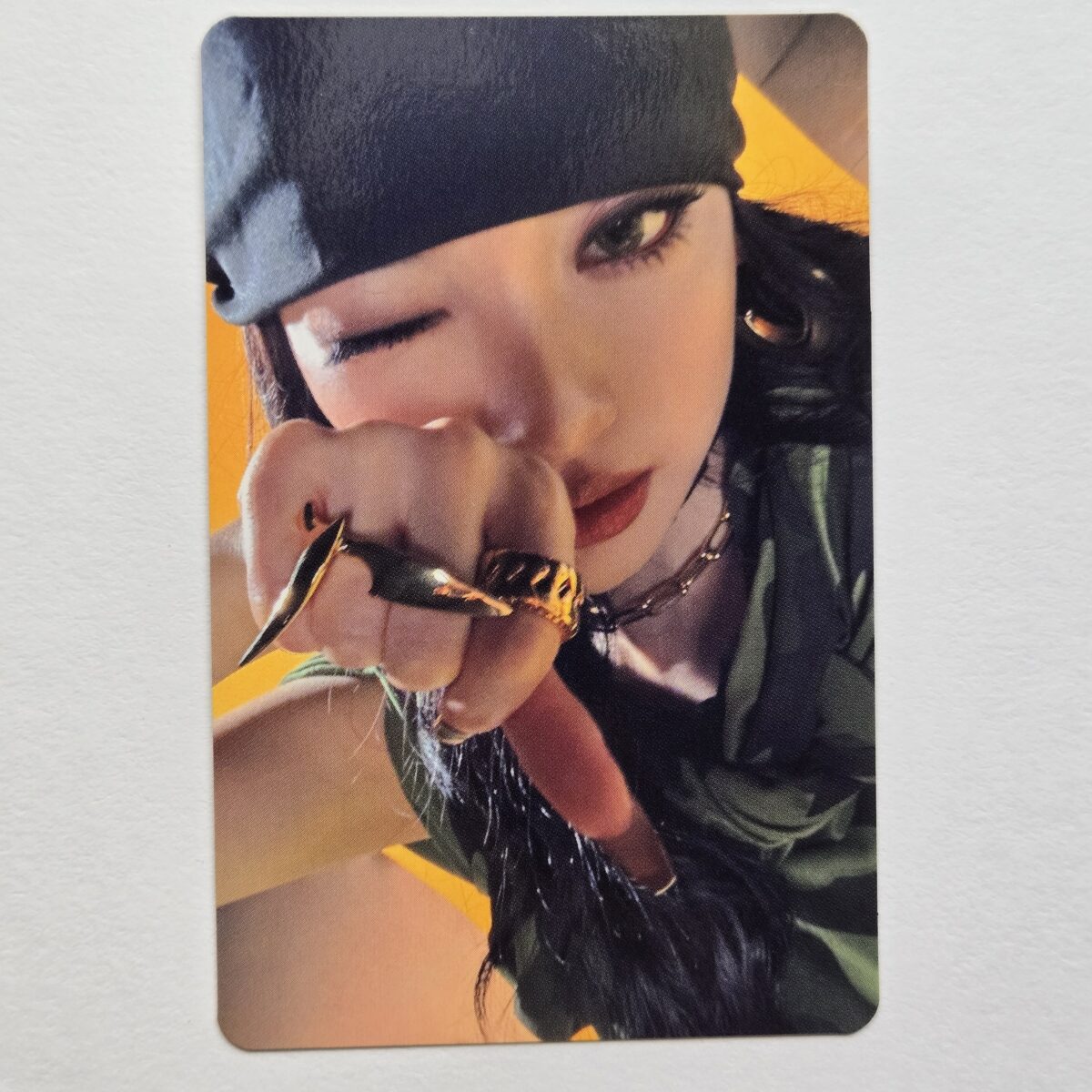 aespa Whiplash Tower Records POB photocard — NingNing