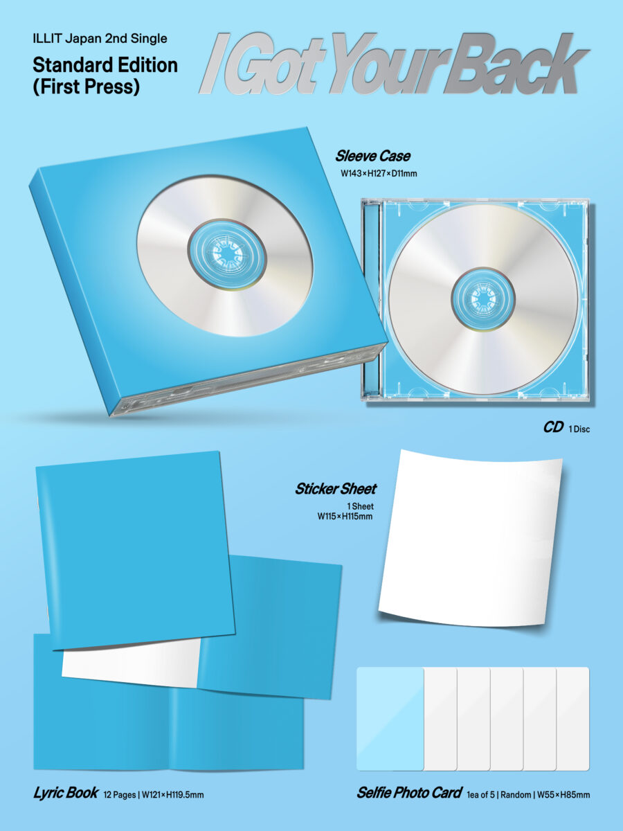 ILLIT Japan 2nd Single ‘I Got Your Back’ – Single CD + Store Bonus (Pre-order)