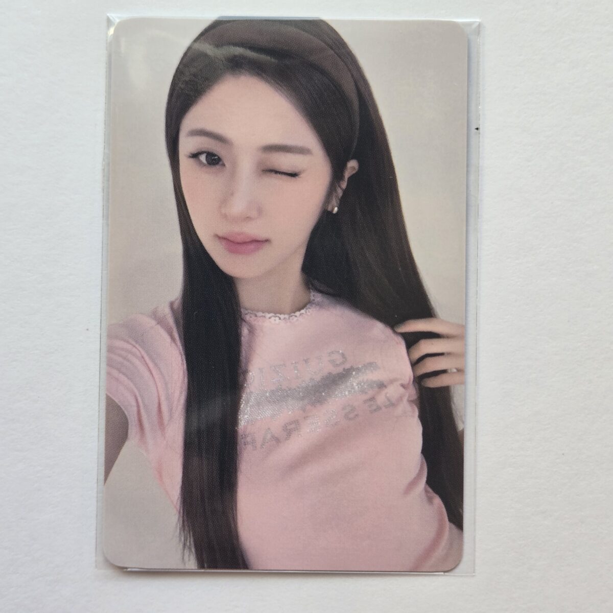 LE SSERAFIM Spaghetti Weverse Lucky Draw 2R Photocard