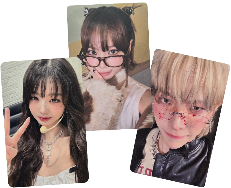 K-POP photocards