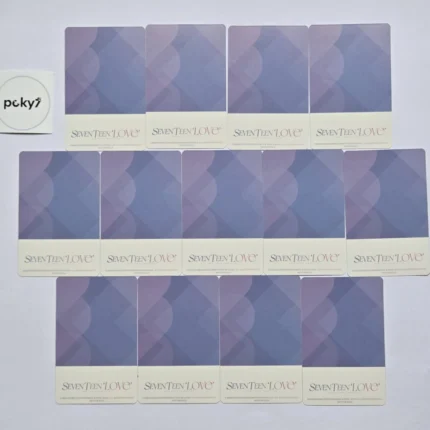 Seventeen あいのちから Power of love Limited ver Photocard