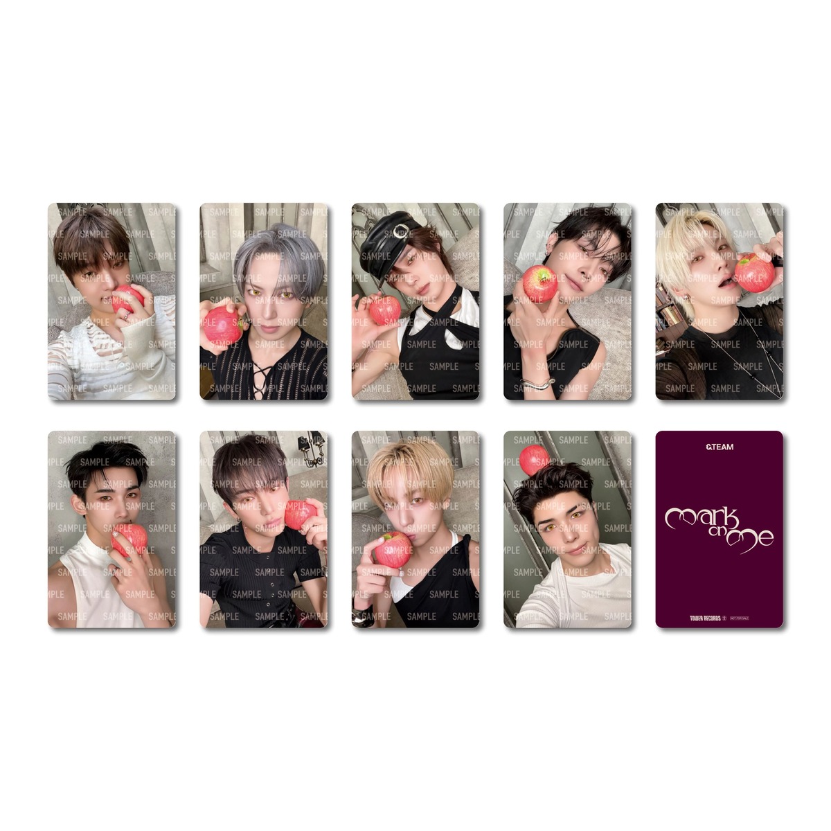 &TEAM Mark on Me Tower Records Shibuya POB Photocard