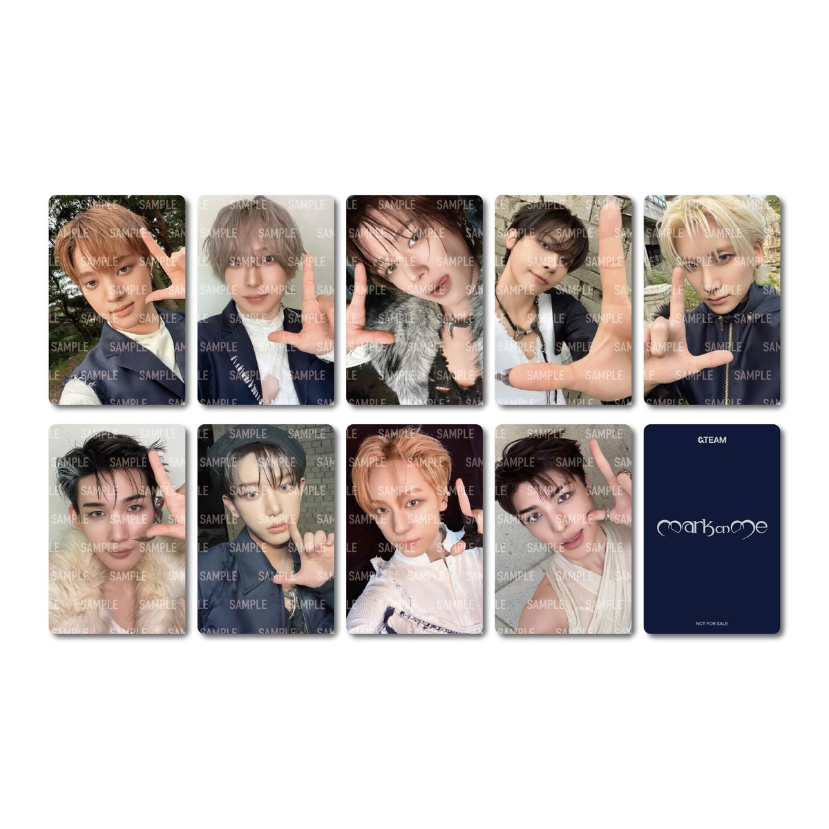 &TEAM Mark on Me Tower Records Lucky Draw Photocard